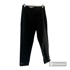 Equestrian designs black with silver horsbit trousers